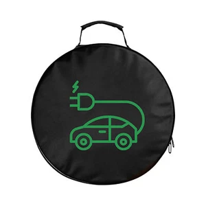 EV Car Charging Cable Bag|Portable Storage Bag For Vehicle Charging Cable - Picture 1 of 9