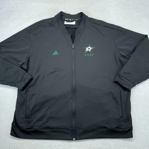 Dallas Stars Jacket 4XL Men's Adidas Full Zip Performance NHL Hockey Cover