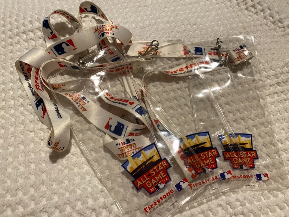 Lot of 3 2014 MLB All-Star Game Lanyard Minnesota Twins Target Field - Image 1 of 2