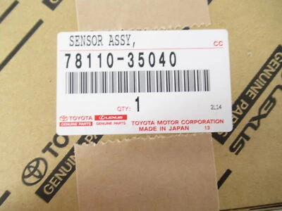 Sensor de pedal de aceleración Asy 10-19 4Runner genuino OEM Toyota Lexus 78110-35040 Foto 1 de 4