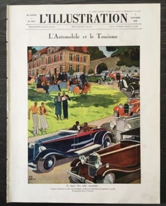 Coupure de presse -L'Automobile et le Tourisme - Illust. de G. Sabran- 1931 - Picture 1 of 2