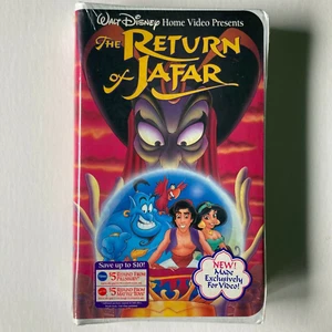 The Return of Jafar (VHS, 1994) Brand New Sealed Stock NO 2237 Aladdin - Imagen 1 de 5