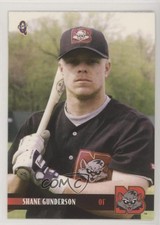 2000 Q Cards New Britain Rock Cats Shane Gunderson #7