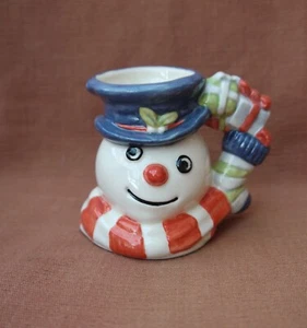 Royal Doulton "Snowman" D7124 - Miniature Character Jug Ltd Edition - Picture 1 of 5