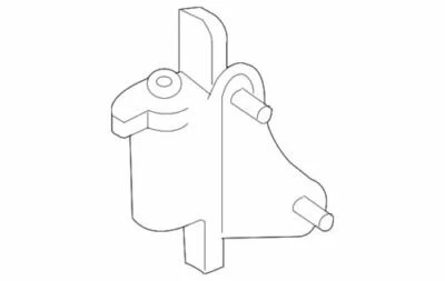 Bisagra superior original Mercedes-Benz 2010-2016 204-720-15-37 Foto 1 de 2