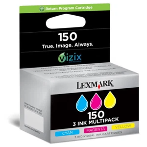 3 x Original Lexmark 150 MultiPack S315 S415 S515 S615 Pro750 Pro915 -- in Folie - Picture 1 of 4