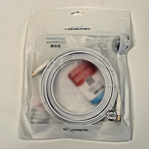 KabelDirekt Cavo HDMI ad alta velocità piatto bianco - 3 m / 10 piedi - ID articolo 1485 - NUOVO - Foto 1 di 3
