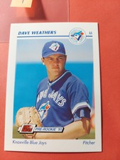 1991 Line Drive AA #371 Dave Weathers, Pre-Rookie, cd1