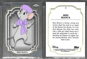 Topps Chrome Disney 2024 #39 Miss Bianca The Rescuers Card - Picture 1 of 1