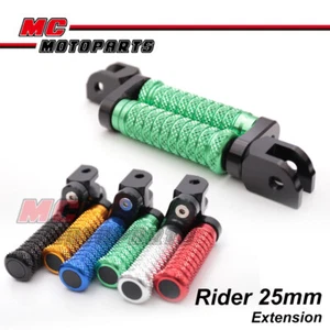 Pedal delantero Billet M-Grip 25 mm apto para Kawasaki Versys X-300 2017 2018 2019 - Imagen 1 de 13
