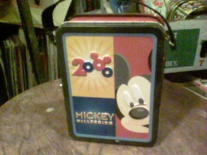 Mini caja de almuerzo Mickey 2000 Millennium 2uc - Imagen 1 de 3