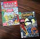 AVENGERS 1 - FANTASTIC FOUR 52(1963,66) - 1st Avengers, Black Panther, FACS, NM+
