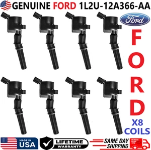 GENUINE FORD x8 Ignition Coils For 1997-2019 Ford 4.6L 5.4L 6.8L, 1L2U-12A366-AA - Picture 1 of 6