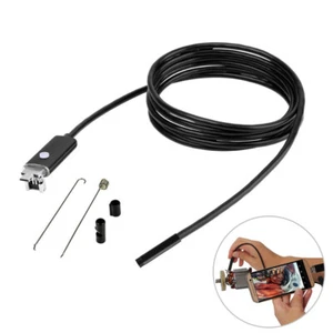 2m 5.5mm 2-in-1 Waterproof 6-LED IP67 Waterproof Inspection Camera for Phones & - Picture 1 of 10