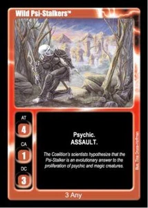 Wild Psi-Stalkers - Premiere Edition - Rifts CCG - Imagen 1 de 1