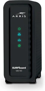 ARRIS SURFboard (16x4) DOCSIS 3.0 Cable Modem SB6183 Black New - Picture 1 of 8