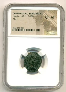 Impero Romano Commagene - Samosata Adriano AD 117-138 AE21 Ch VF NGC - Foto 1 di 4