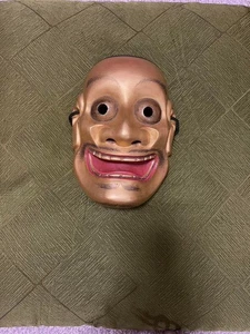 Japanische traditionelle Noh Maske Omen Kabuki 710-C14 - Bild 1 von 7