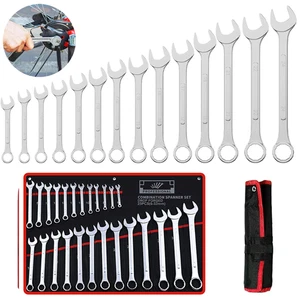 MAUL-RINGSCHLÜSSEL-SATZ 25 TEILE RING MAULSCHLÜSSEL WERKZEUG SCHLÜSSEL SET DHL - Bild 1 von 12