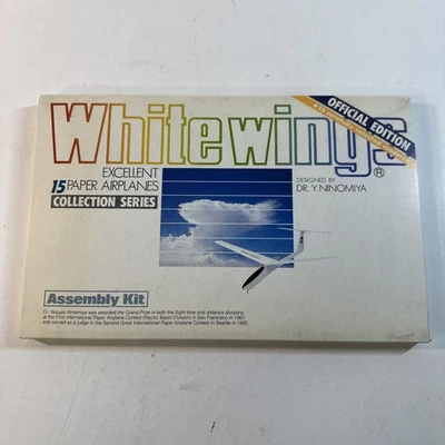 Aviones de papel White Wings 1986 vintage edición oficial coleccionista serie 15 Foto 1 de 3