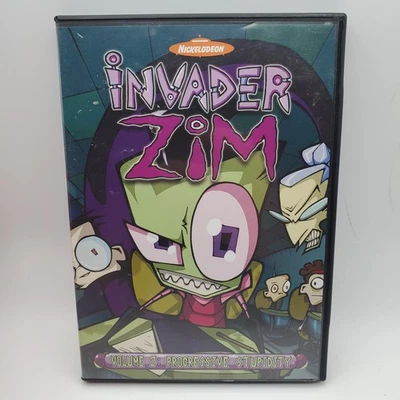 Invader Zim - Vol. 2: Progressive Stupidity (DVD, 2004) Discs 3 & 4, Tested - Image 1 of 4