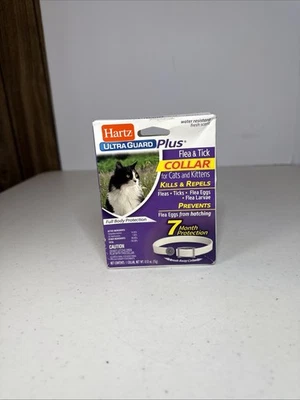 Hartz Ultraguard Plus 跳蚤蜱项圈猫和小猫 — 第 1/3 张图片