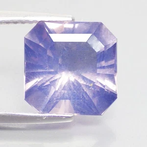 Cojín Romántico 4,80 Ct (10 x 10 mm) 100% Natural Lavanda Amatista de Bolivia - Imagen 1 de 7