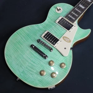 Epiphone / by Gibson Les Paul Standard 50s Figured Seafoam Green S/N:24101528582 - Picture 1 of 10