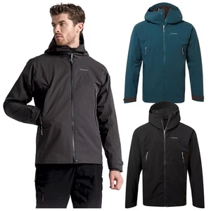 Chaqueta impermeable ligera con capucha transpirable negra Craghoppers Dynamic Pro - Imagen 1 de 10
