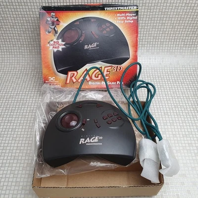 Thrustmaster Rage 3D Wired Digital PC Game Control Pad Used Windows 95 - Image 1 of 4