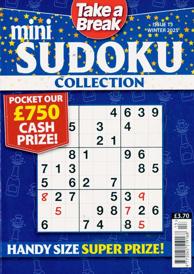 TAB MINI SUDOKU COLLECTION MAGAZINE NO 13 - Image 1 of 1
