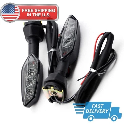 Par de luces de giro LED delanteras/traseras para KAWASAKI VERSYS 650/1000 Z125 PRO Z750 Foto 1 de 4