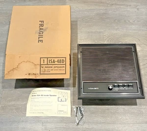 Nutone Scovill ISA-48D 8" Inside Speaker Walnut Finish *OPEN BOX* Free Shipping - Picture 1 of 6