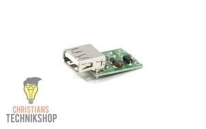 Convertidor DC-DC 3V a 5V salida USB 600mA step up módulos de alimentación p. ej. para Arduino - Imagen 1 de 2