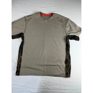 Reel Legends Men’s Fishing Shirt Gray Camo Good Cond p2/17 - Picture 1 of 11
