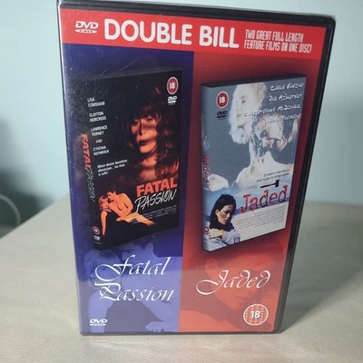 Fatal Passion / Jaded DVD New & Sealed Lisa Comshaw Carla Gugino Two Films - Image 1 of 4