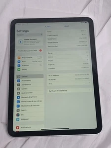 Apple iPad 11.ª generación 128 GB plateado Wi-Fi 3N789LL/A pantalla Retina líquida (APV) - Imagen 1 de 9