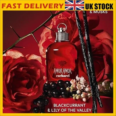 100ml SEALED Cacharel Amor Amor Eau de Toilette Spray Women's Long Lasting UK - Image 1 of 4