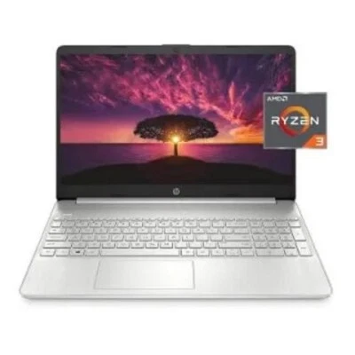 HP 15-ef1050nr LAPTOP, AMD RYZEN 3, 8GB M, 256GB SSD, W 10 - Image 1 of 4