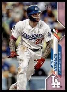 2020 TOPPS MINI PINK /25 Alex Verdugo Los Angeles Dodgers #174 - Picture 1 of 2