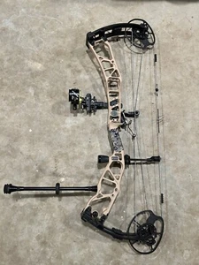2024 Elite Archery Ethos Mountian Tan/ Fully Loaded Ready To Hunt - Picture 1 of 4