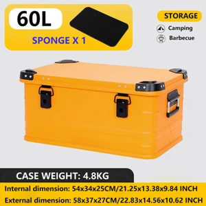 Aluminum Hard Briefcase Business Office Camera Laptop Suitcase Outdoor Toolboxes - Picture 1 of 16