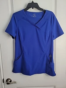 Blusa Médica Para Mujer Cherokee Infinity Cuello en V 2626A GAB Azul Real Mediana - Imagen 1 de 5