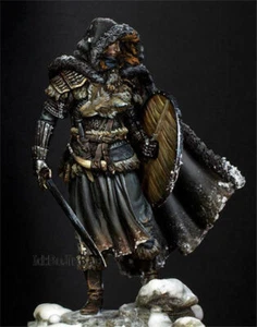 1/24 Scale Unpainted Model Kits Ancient Warrior Fighter Swordman Figure 75mm New - Picture 1 of 2