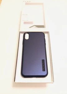Incipio DualPro Hülle/Cover für iPhone Xs Max mit Hybrid Stoßdämpfend Midnight Blue - Bild 1 von 5