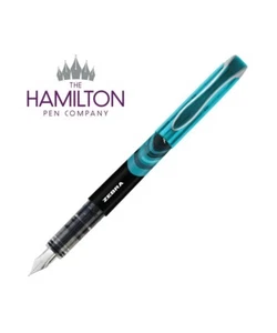 Zebra Disposable Fountain Pen - Light Blue Ink - Picture 1 of 1