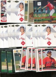 CRAIG HANSEN BULK LOT OF 40 BASEBALL CARDS with ROOKIES RED SOX