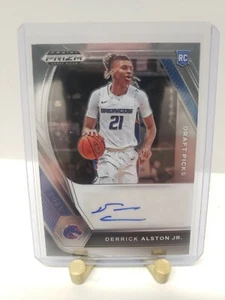 2021-22 Panini Prizm Draft Picks DERRICK ALSTON JR. RC Auto Boise State Broncos - Picture 1 of 2