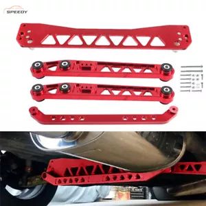 BILLET SUBFRAME CONTROL ARM LCA TIE BAR BRACE REAR FOR 96-00 HONDA CIVIC EK R - Picture 1 of 11