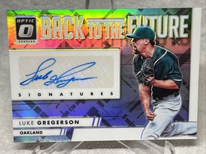 2016 Panini Donruss Optic #BTFLG LUKE GREGERSON Autograph AUTO Signatures